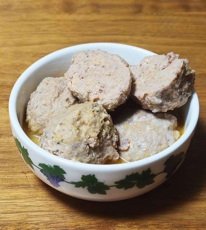 賞味機縁15年切れいわしつみれ缶詰皿